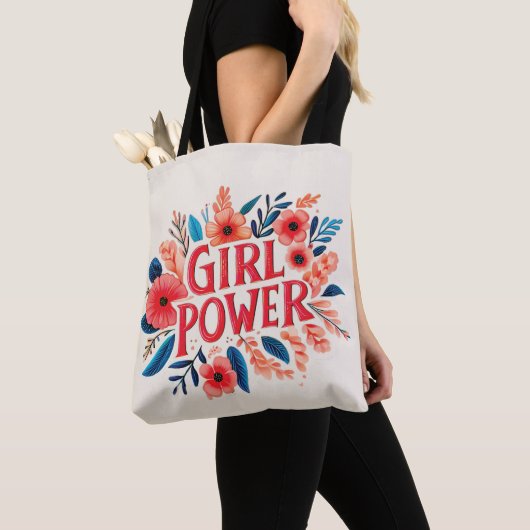 Tote Bag Girl Power (De près)