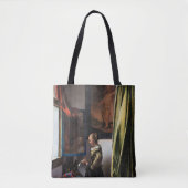 Tote Bag Girl Reading a Letter à Open Window, Vermeer (Devant)