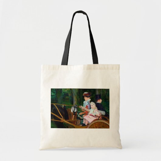 Tote Bag Girl Riding a Carrie, Mary Cassatt (Devant)