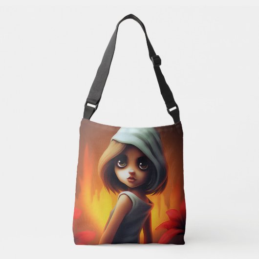 Tote Bag Girl white sweater (Devant)