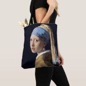 Tote Bag Girl with a Pearl Earring (De près)