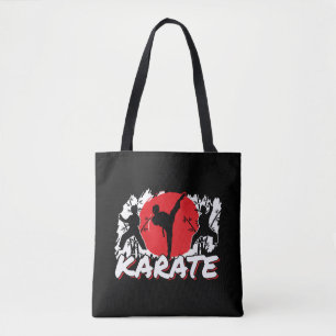 Tote Bag Girls Karate - Thème japonais patriotique Japon