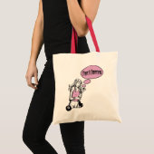 Tote Bag Girly Cue (Devant (produit))