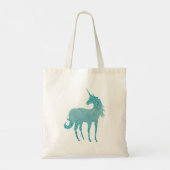 Tote Bag Girly Glitz Aqua Turquoise Parties scintillant Uni (Dos)