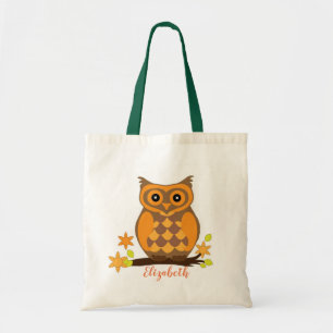 Tote Bag Girly Owl