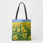 Tote Bag Gisements de tournesol (Devant)