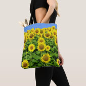 Tote Bag Gisements de tournesol (De près)