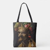 Tote Bag Giuseppe Arcimboldo - Quatre saisons en une tête (Dos)
