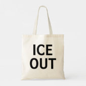 Tote Bag Glace dehors (Dos)