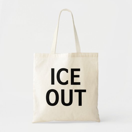 Tote Bag Glace dehors (Devant)