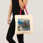 Tote Bag Glace et neige | Express Bernina, Suisse (Devant (produit))