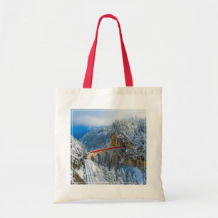 Tote Bag Glace et neige Express Bernina, Suisse