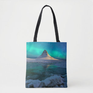 Tote Bag Glace et neige   Kirkjufell Mountain, Islande
