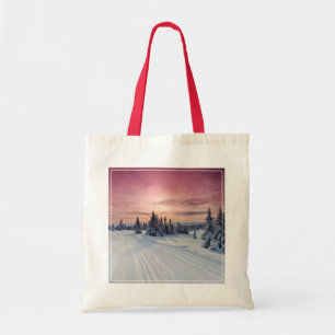 Tote Bag Glace et neige Lillehammer, Norvège