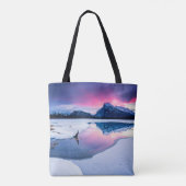 Tote Bag Glace et neige | Mt. Rundle, Canada (Dos)