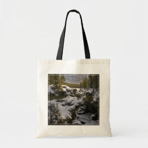 Tote Bag Glace et neige   Parc national Jasper Alberta, Can