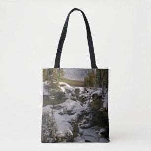 Tote Bag Glace et neige Parc national Jasper Alberta, Can