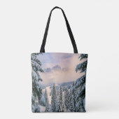 Tote Bag Glace et neige | Rosengarten, Allemagne (Dos)