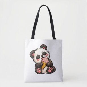 Tote Bag Glace Panda Mignon