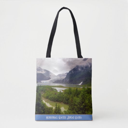 Tote Bag Glacier de Mendenhall, épaule Fourre-tout de (Devant)