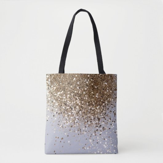 Tote Bag Glam étincelant Glam Gold Parties scintillant Glam (Devant)