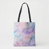 Tote Bag Glam Imaginaire épais moelleux Ethereal Pastel (Devant)