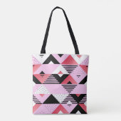 Tote Bag Glamour Art déco rétro (Dos)