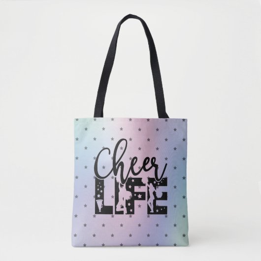 Tote Bag Glamour Cheerleader Star Gradient (Devant)