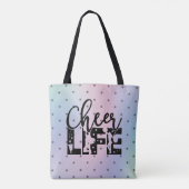 Tote Bag Glamour Cheerleader Star Gradient (Dos)