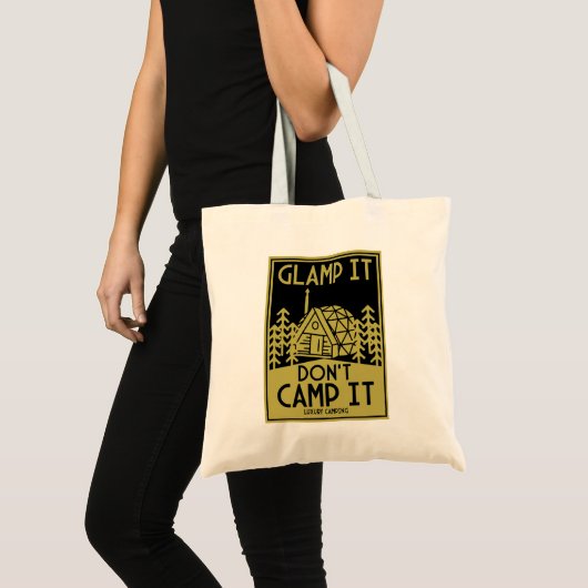 Tote Bag Glamping De Luxe (Devant (produit))