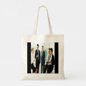 Tote Bag GLINDA Funny Personnalisé Anniversaire Femmes Nom  (Dos)