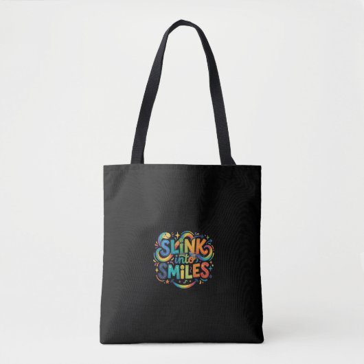 Tote Bag Glisser dans les Sourires (Devant)