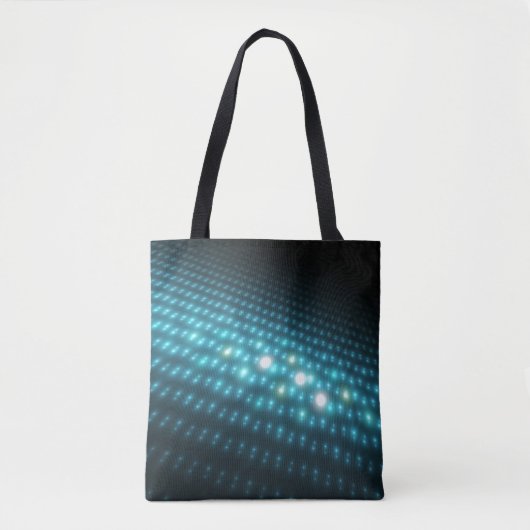Tote Bag Globes bleus 3D (Devant)