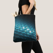 Tote Bag Globes bleus 3D (De près)