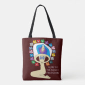 TOTE BAG GLOIRE À LA VIERGE BÉNÉFICIÉE MARY (Dos)