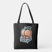 Tote Bag Glute Squad Peach Butt Glutes Fitness (Dos)