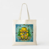 Tote Bag gnome de jour de pluie (Dos)