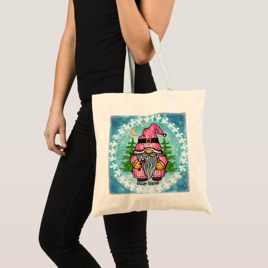 Tote Bag gnome de Noël (Devant (produit))