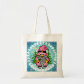 Tote Bag gnome de Noël (Devant)