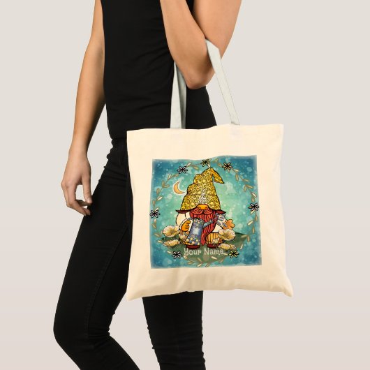 Tote Bag gnome de pavot (Devant (produit))