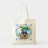 Tote Bag Gnome de plage (Devant)