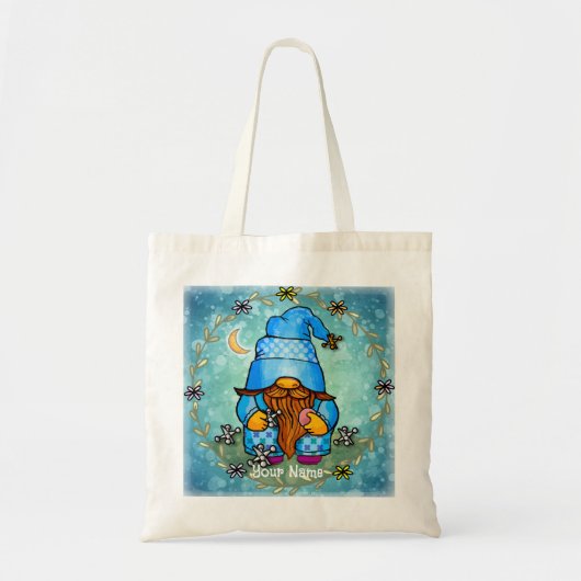 Tote Bag Gnome jouant des jacks (Devant)