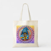 Tote Bag gnome jouant du saxophone (Dos)