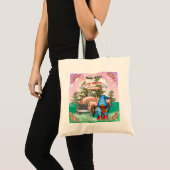 Tote Bag Gnome né pour errer (Devant (produit))