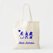 Tote Bag Gnome One combat seul Blue Ribbon Ataxia Lauréats (Devant)