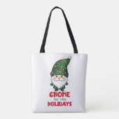 Tote Bag Gnome Pour Les Vacances Drôle & Adorable Noël (Dos)