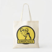 Tote Bag GNU/Linux (Devant)