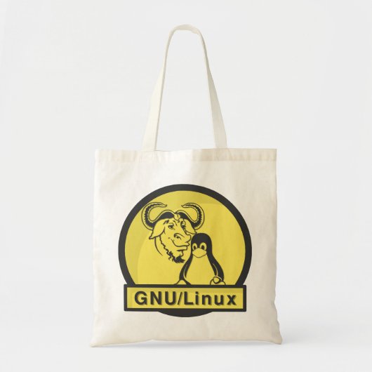 Tote Bag GNU/Linux (Devant)