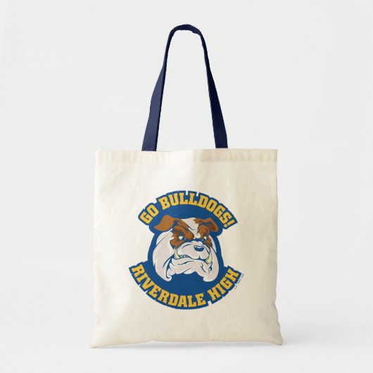 Tote Bag Go Bulldogs - Riverdale High (Devant)