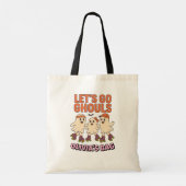 Tote Bag Go Ghouls Roller Skate Halloween Nom (Dos)